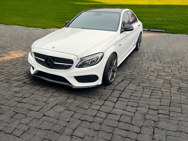 used 2018 Mercedes-Benz AMG C 43 car, priced at $25,988