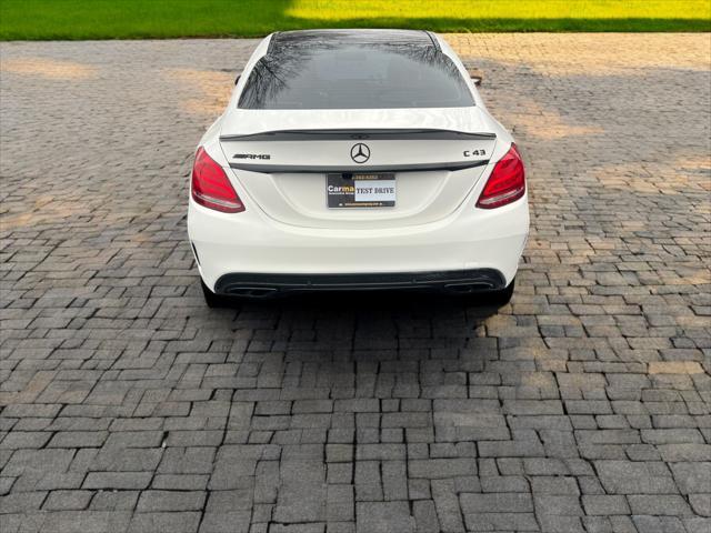 used 2018 Mercedes-Benz AMG C 43 car, priced at $25,988