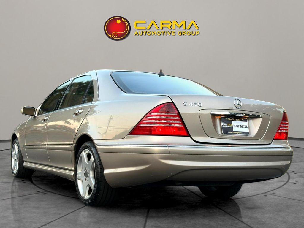 used 2003 Mercedes-Benz S-Class car, priced at $7,998