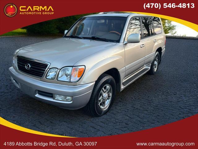 used 2002 Lexus LX 470 car, priced at $10,988