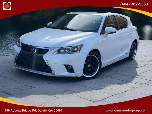 used 2015 Lexus CT 200h car, priced at $11,988