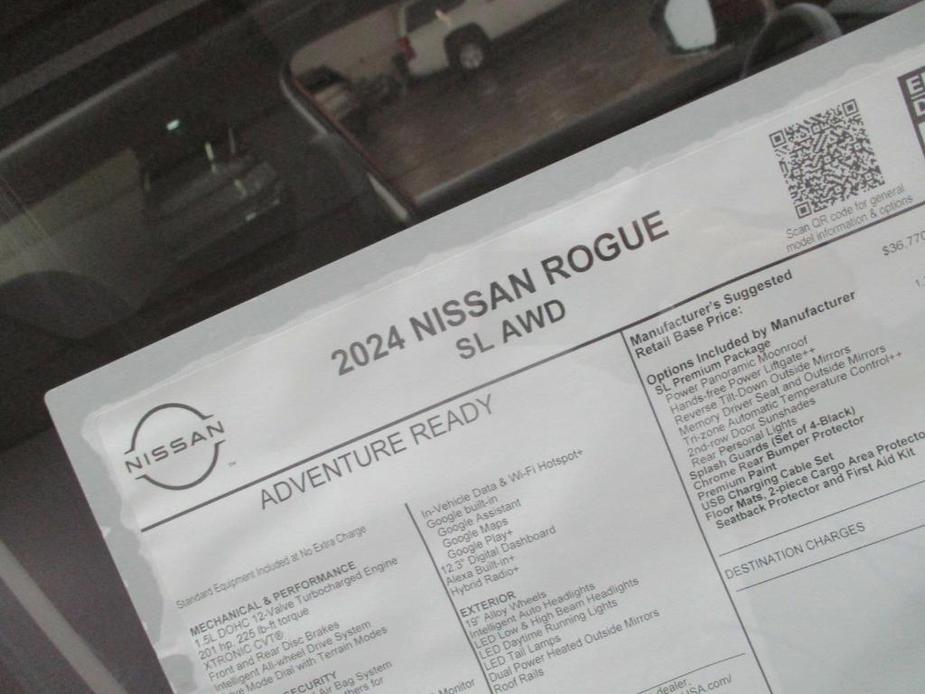 new 2024 Nissan Rogue car, priced at $39,069