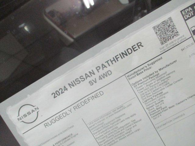 new 2024 Nissan Pathfinder car, priced at $41,971