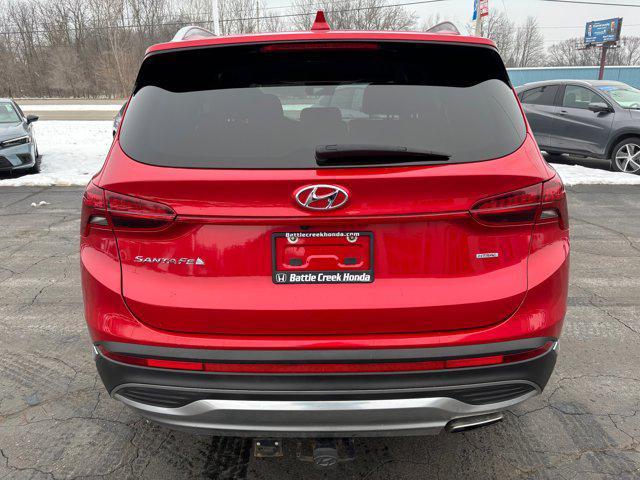 used 2021 Hyundai Santa Fe car, priced at $22,490