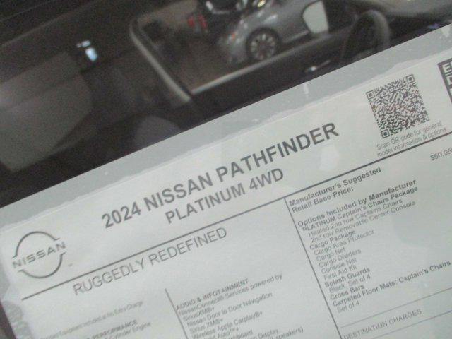 new 2024 Nissan Pathfinder car, priced at $47,395