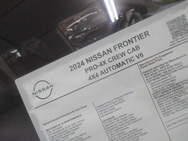 new 2024 Nissan Frontier car, priced at $42,249