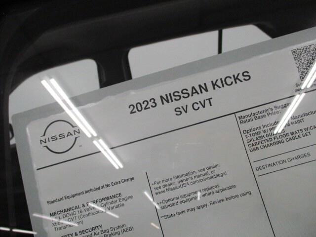 new 2023 Nissan Kicks car, priced at $23,997