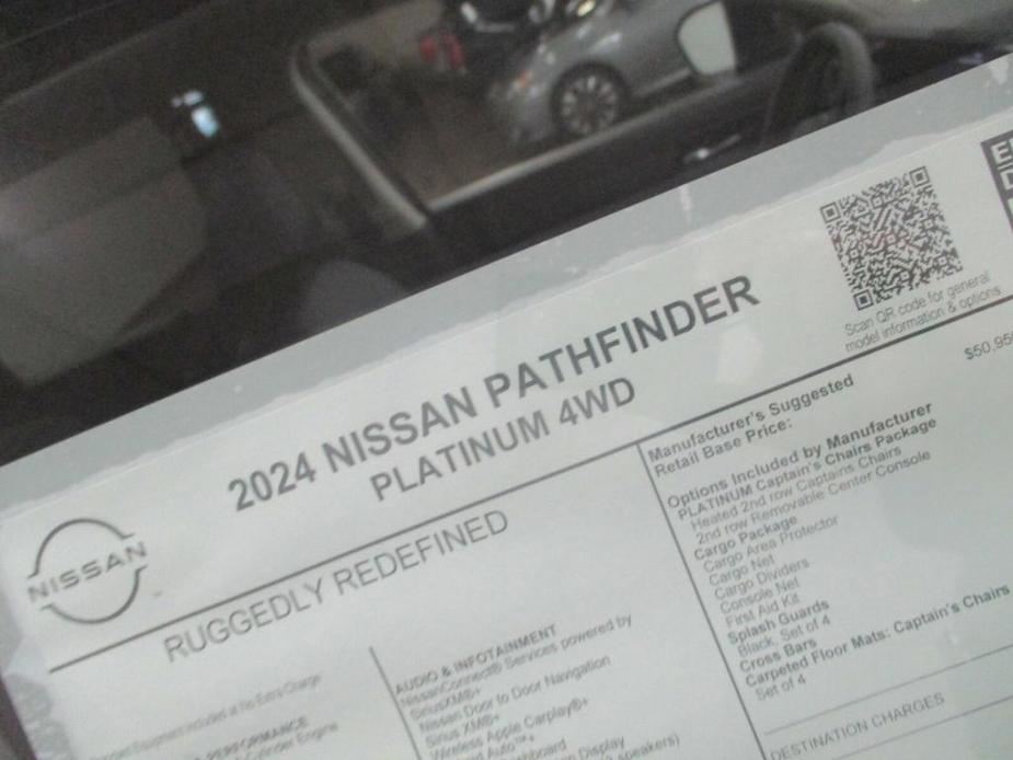 new 2024 Nissan Pathfinder car, priced at $51,440