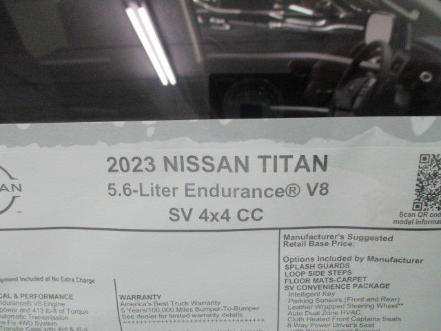 new 2023 Nissan Titan car, priced at $44,985