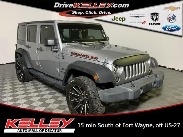 used 2014 Jeep Wrangler Unlimited car, priced at $18,000