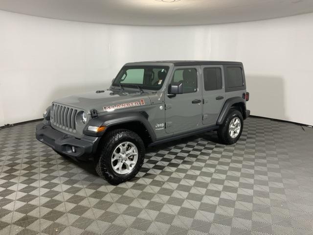 used 2021 Jeep Wrangler Unlimited car, priced at $31,000