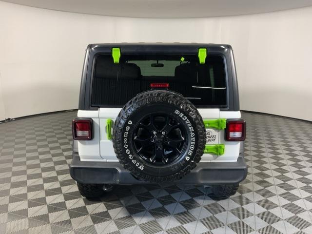 used 2021 Jeep Wrangler Unlimited car, priced at $33,500