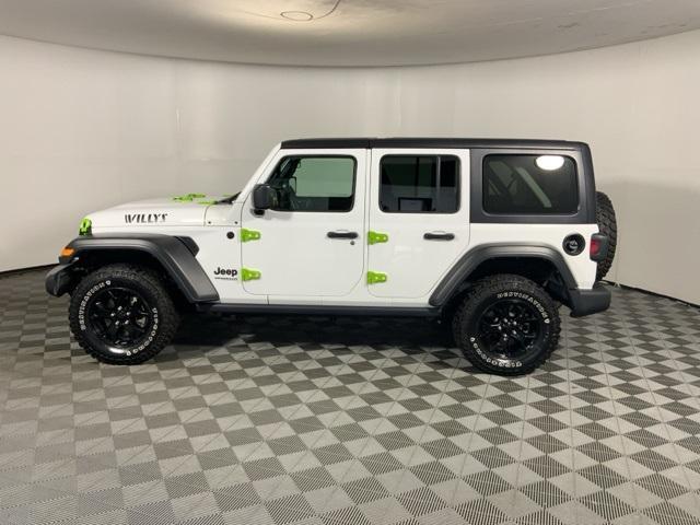 used 2021 Jeep Wrangler Unlimited car, priced at $33,500