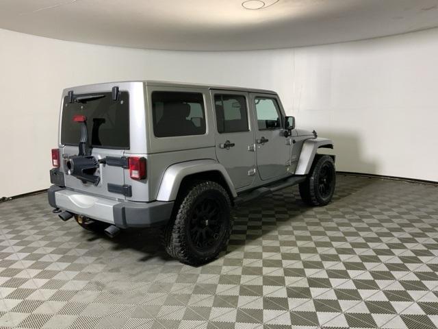 used 2014 Jeep Wrangler Unlimited car, priced at $13,372