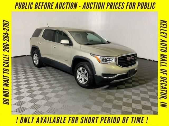 used 2017 GMC Acadia car, priced at $8,650