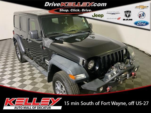 used 2018 Jeep Wrangler Unlimited car, priced at $21,000