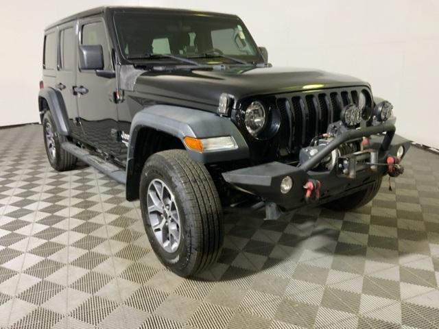 used 2018 Jeep Wrangler Unlimited car, priced at $21,000