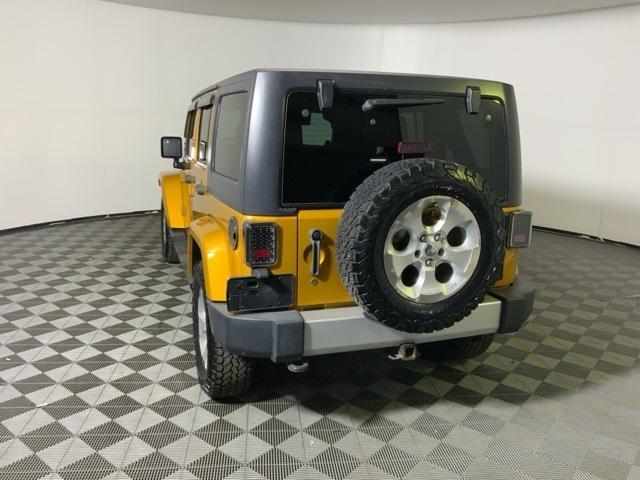 used 2014 Jeep Wrangler Unlimited car, priced at $15,200