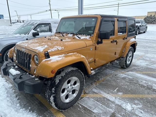 used 2014 Jeep Wrangler Unlimited car, priced at $16,250