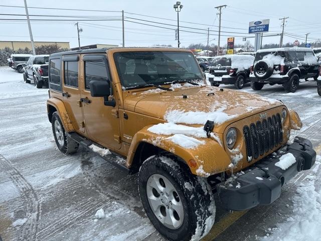 used 2014 Jeep Wrangler Unlimited car, priced at $16,250