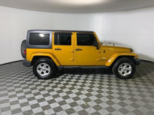 used 2014 Jeep Wrangler Unlimited car, priced at $15,200