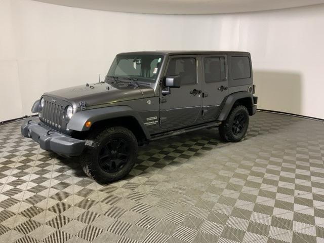 used 2017 Jeep Wrangler Unlimited car, priced at $16,778