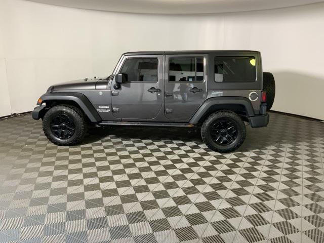 used 2017 Jeep Wrangler Unlimited car, priced at $16,778