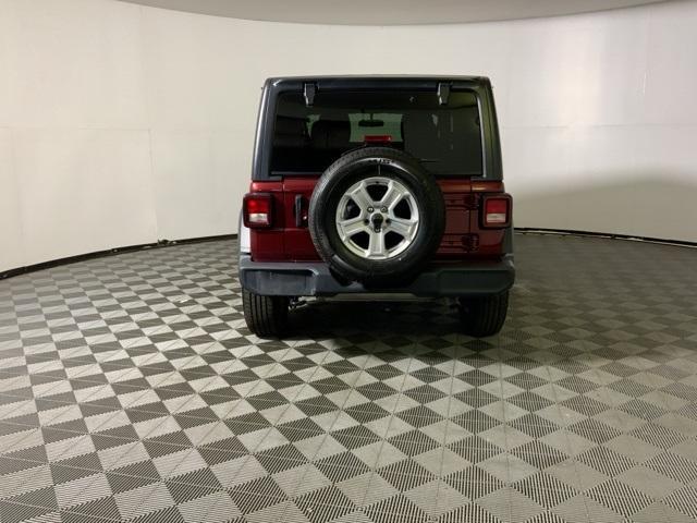 used 2021 Jeep Wrangler car, priced at $26,956