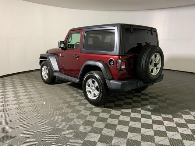used 2021 Jeep Wrangler car, priced at $26,956