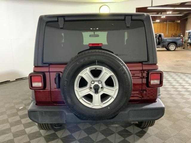 used 2021 Jeep Wrangler car, priced at $26,956
