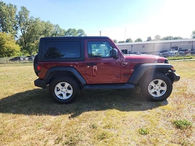 used 2021 Jeep Wrangler car, priced at $27,782