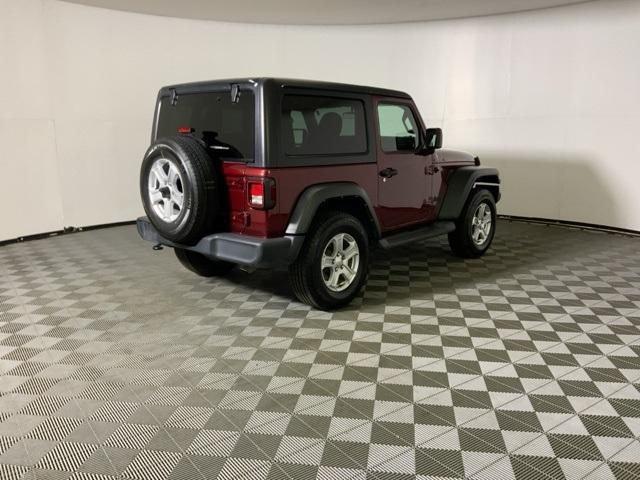 used 2021 Jeep Wrangler car, priced at $26,956