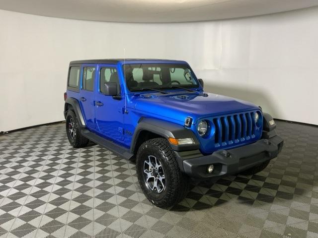 used 2022 Jeep Wrangler Unlimited car, priced at $25,533