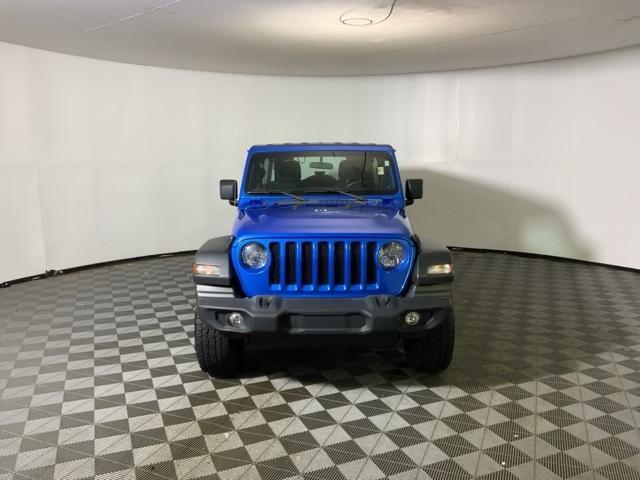 used 2022 Jeep Wrangler Unlimited car, priced at $25,533