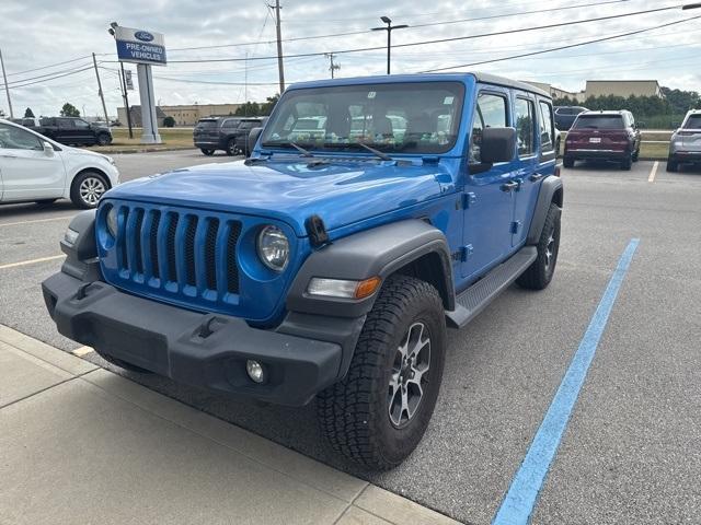 used 2022 Jeep Wrangler Unlimited car, priced at $26,998