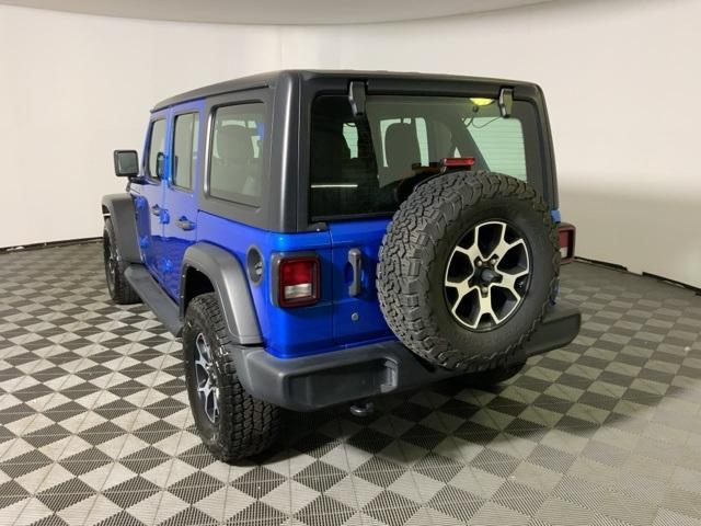 used 2022 Jeep Wrangler Unlimited car, priced at $25,533
