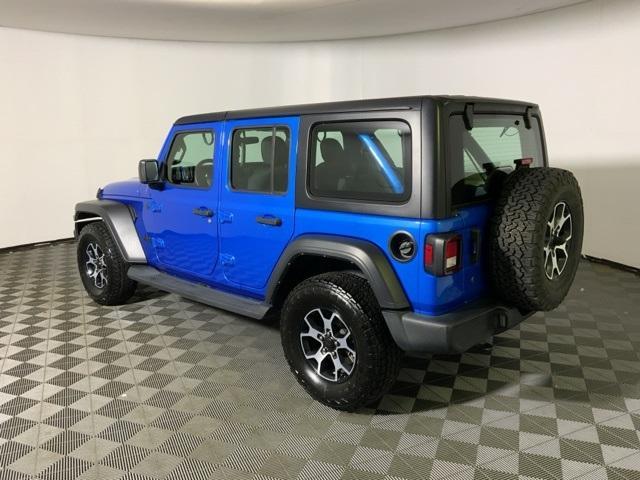 used 2022 Jeep Wrangler Unlimited car, priced at $25,533