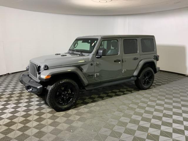 used 2022 Jeep Wrangler Unlimited car, priced at $35,214