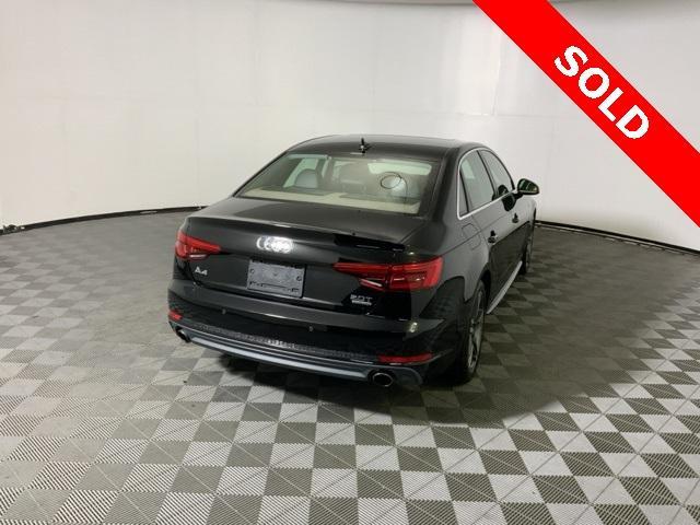 used 2017 Audi A4 car, priced at $13,500