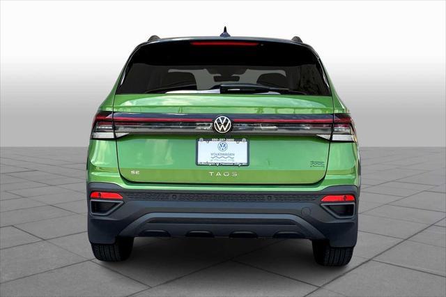 new 2025 Volkswagen Taos car, priced at $32,649