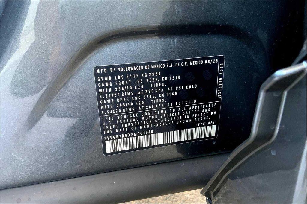 new 2025 Volkswagen Tiguan car, priced at $37,067