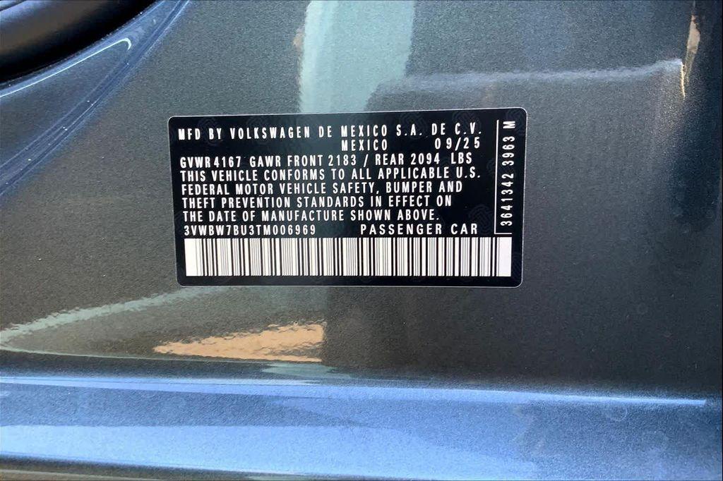 new 2026 Volkswagen Jetta car, priced at $27,364