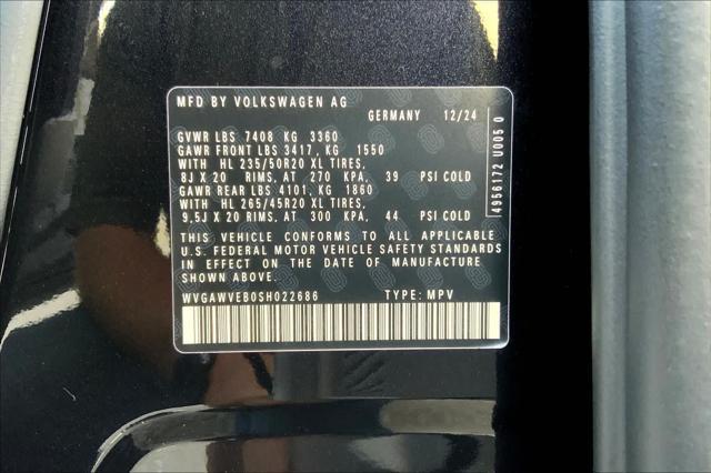 new 2025 Volkswagen ID. Buzz car, priced at $59,812