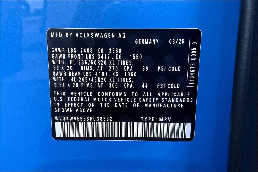 new 2025 Volkswagen ID. Buzz car, priced at $65,540