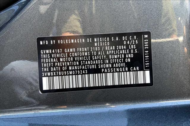 new 2025 Volkswagen Jetta car, priced at $25,616