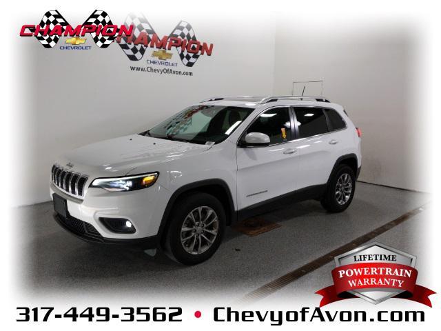 used 2021 Jeep Cherokee car, priced at $22,281