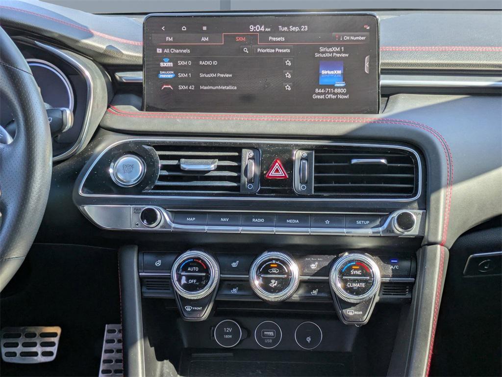 used 2023 Genesis G70 car, priced at $33,987