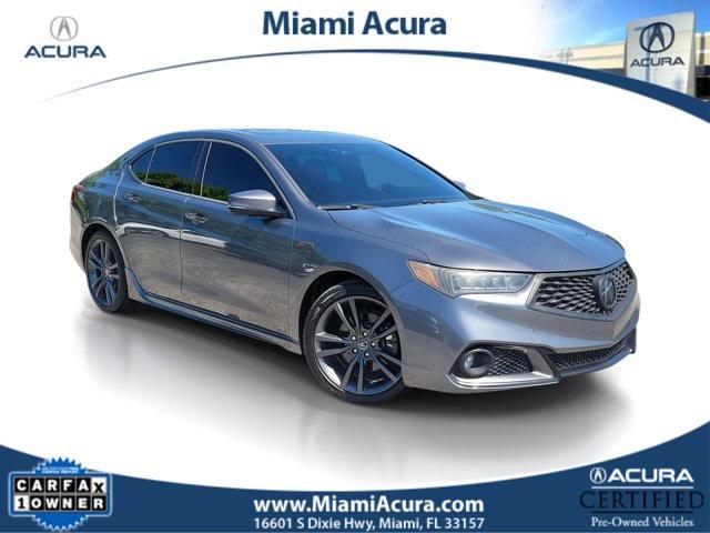 used 2019 Acura TLX car, priced at $21,755