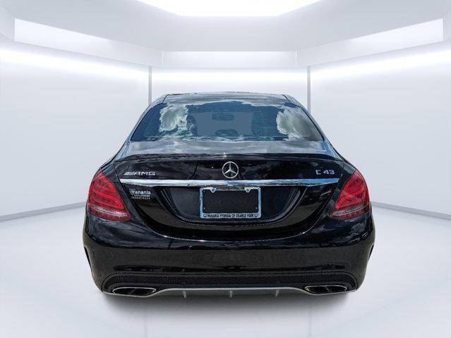 used 2018 Mercedes-Benz AMG C 43 car, priced at $28,727
