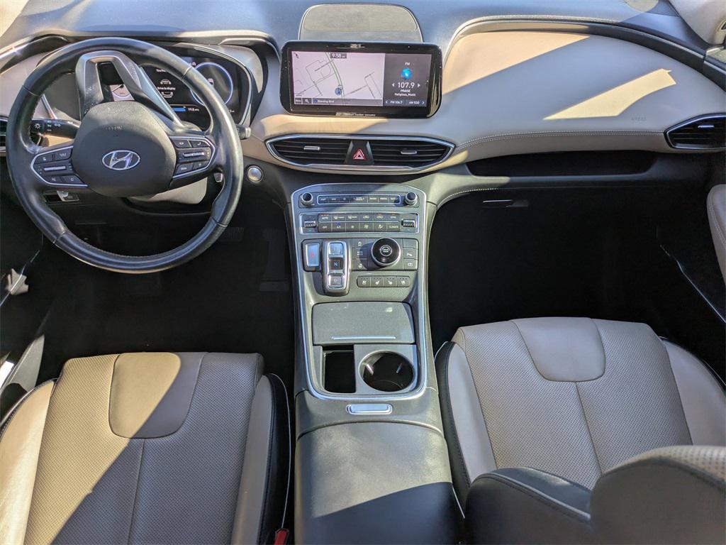 used 2021 Hyundai Santa Fe car, priced at $18,987